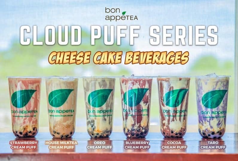 Different of flavors under Cloud puff series