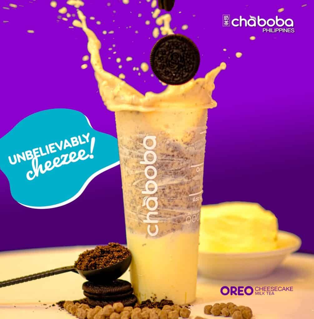 Oreo Cheesecake is one of the best selling drinks in Chaboba.