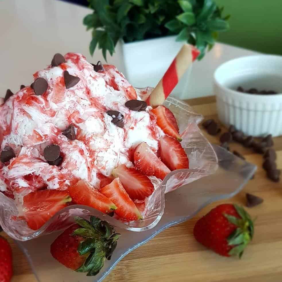 Strawberry Snow Ice