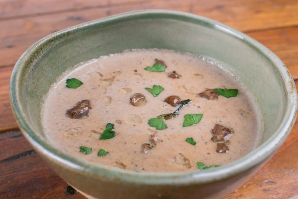 Have some Fresh Mushroom Soup