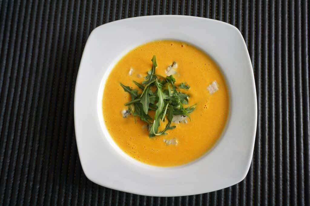 Have some Pumpkin Soup available in Emilia Restaurant