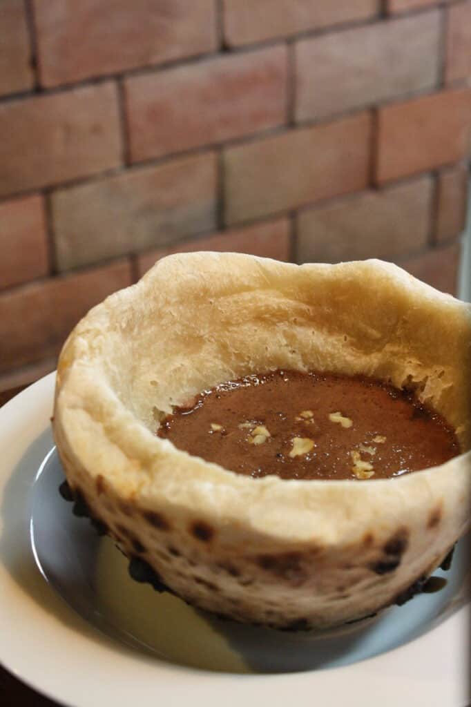 Try this Nutella Soup when you dine in Gino's Brick Oven Pizza