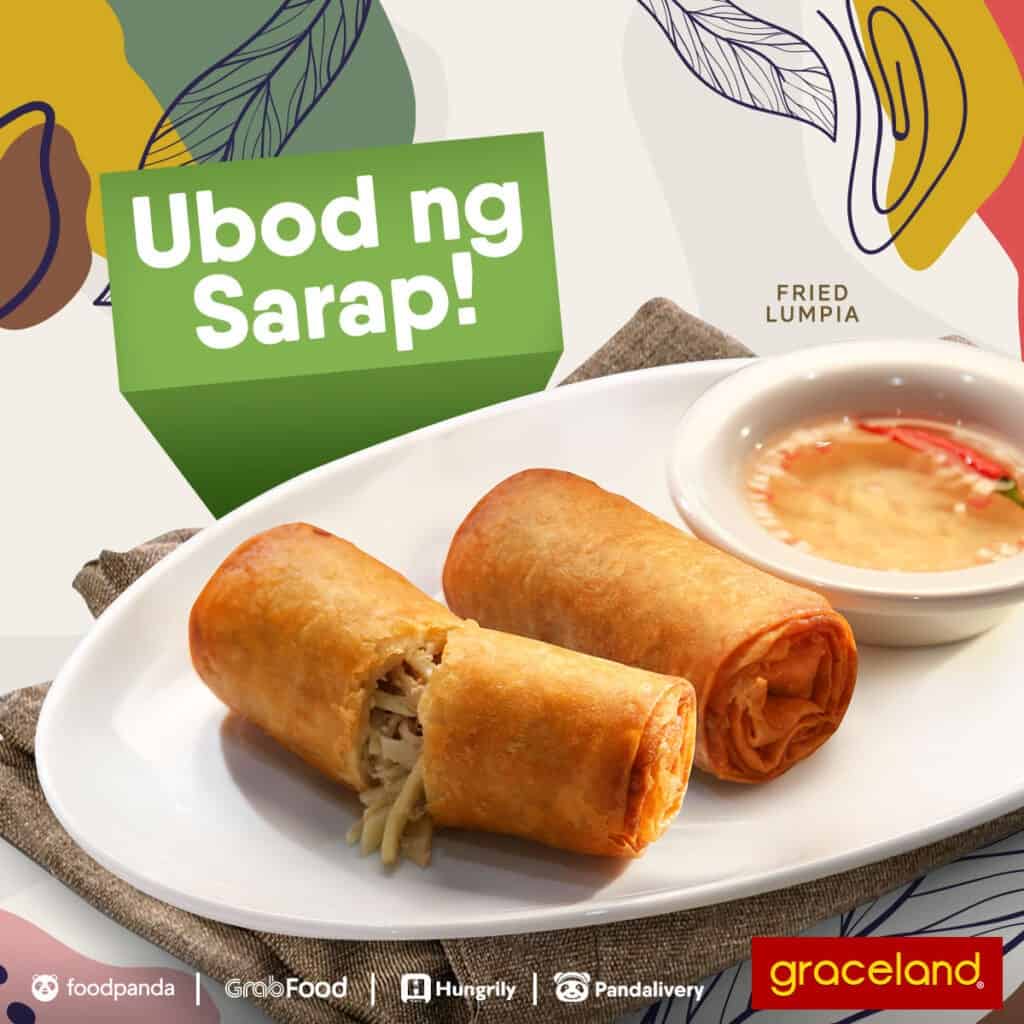 Fresh Fried Lumpia available in Graceland restaurant