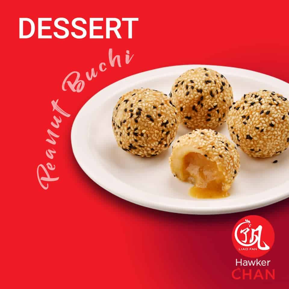 Peanut Buchi only in Hawker Chan