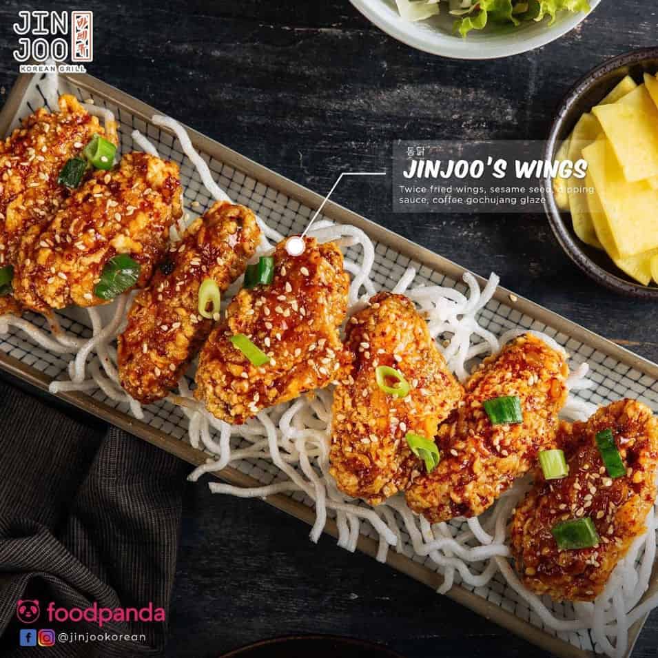 Try their authentic Korean taste of Jin Joo's Wings