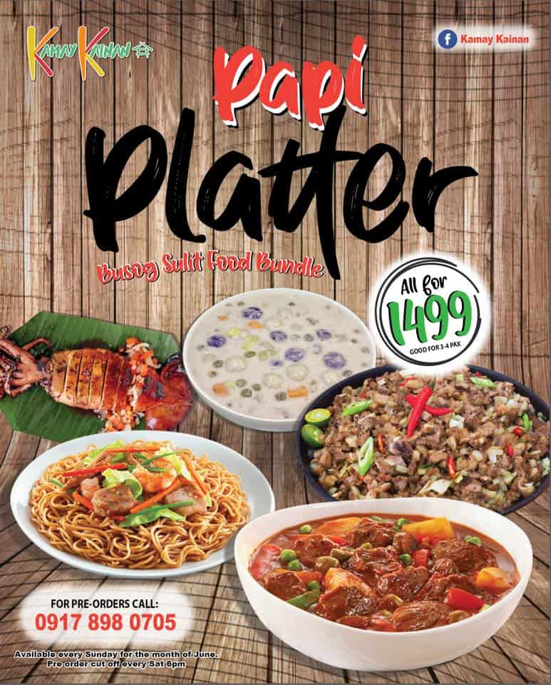 Papi Platter of Kamay Kainan