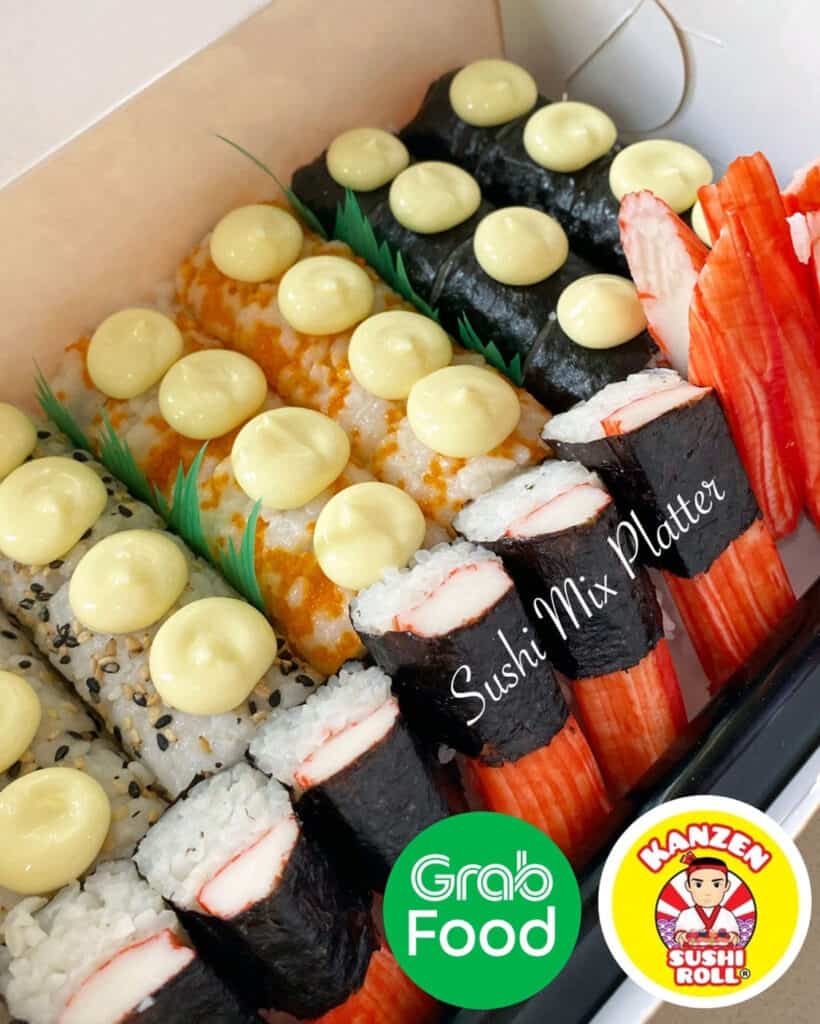 Sushi Mix Platter available at Kanzen Sushi Roll
