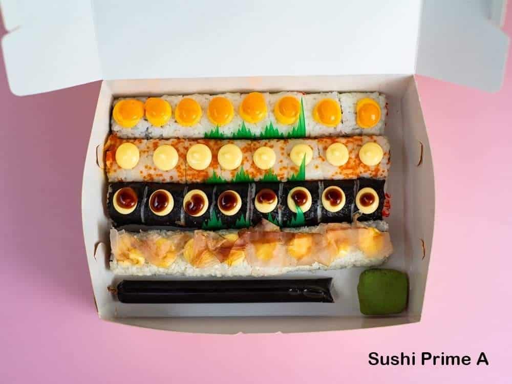 Kanzen Sushi Roll's Sushi Prime Combo A
