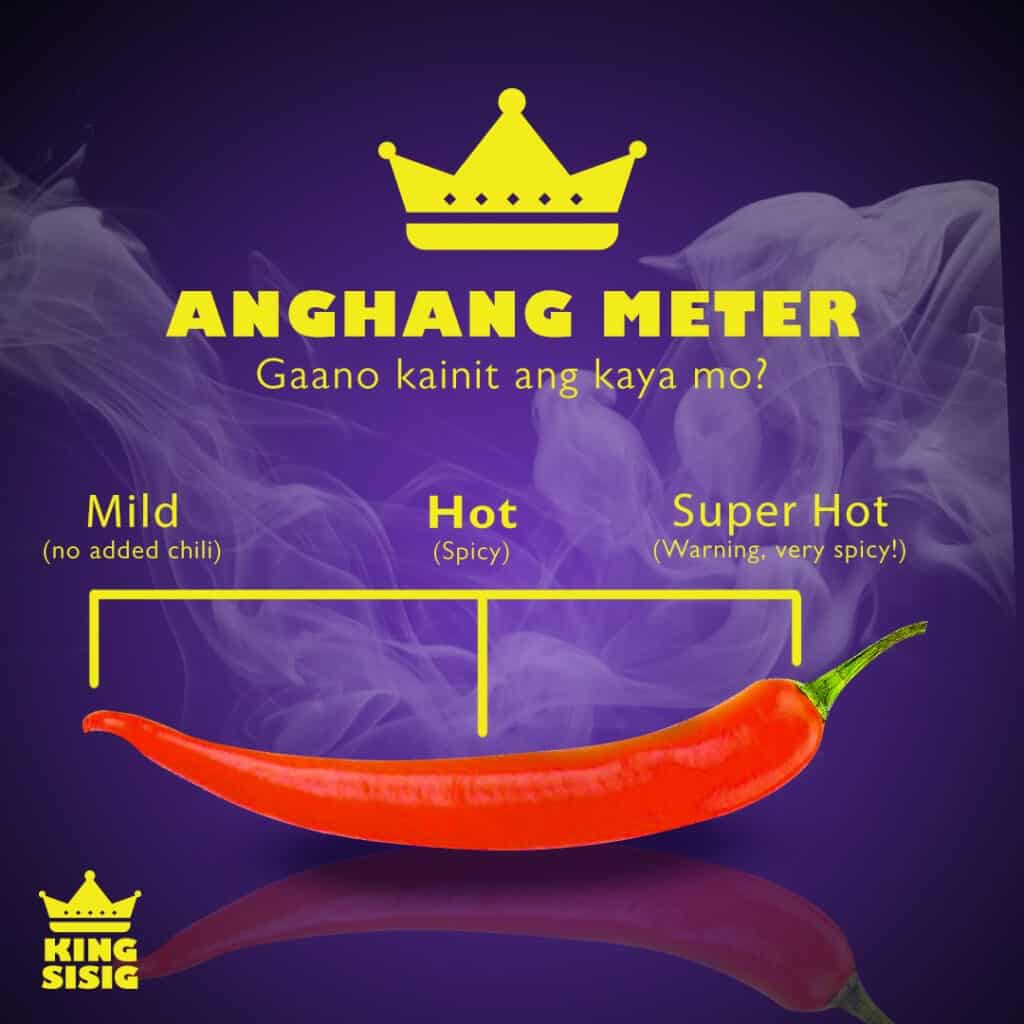 Hot "Anghang" meter guide in choosing your tolerance in spicy