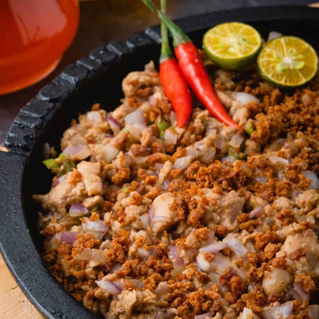 Not into pork? Then try these Chicken Sisig in King Sisig