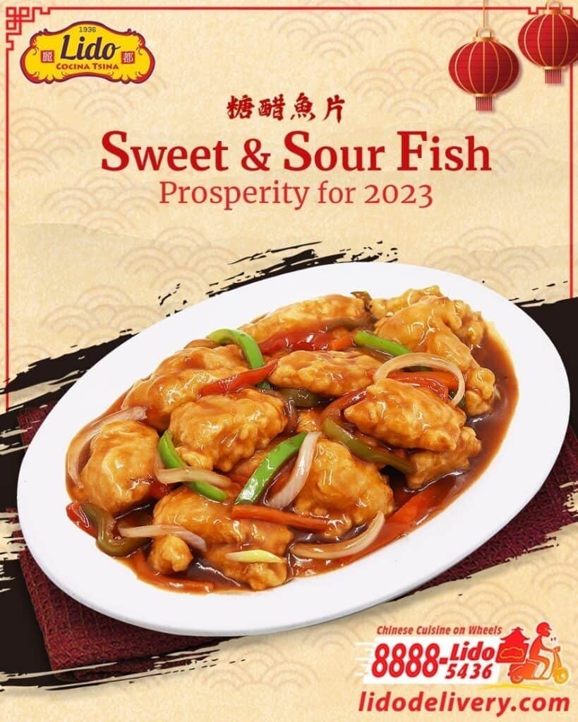 Have a taste of Sweet and Sour Fish Fillet.