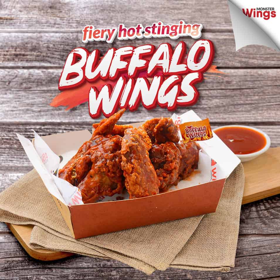Fiery hot Buffalo wings would love those who love spicy dishes