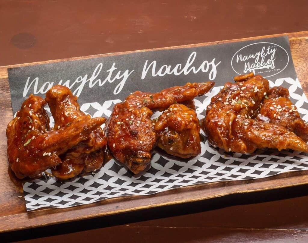 A best-selling dish is the Buffalo Wings