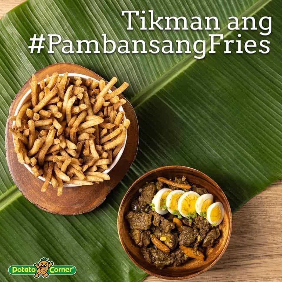 Try their new flavor that you will surely enjoy, Adobo flavored fries