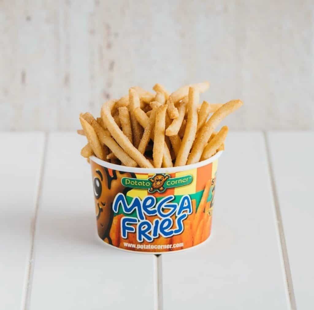 Mega Fries is good for solo or sharing