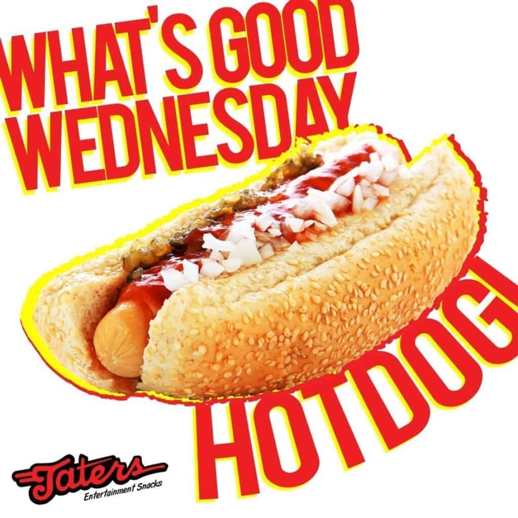 An original recipe of Taters is Coney Island Churkey Hotdog