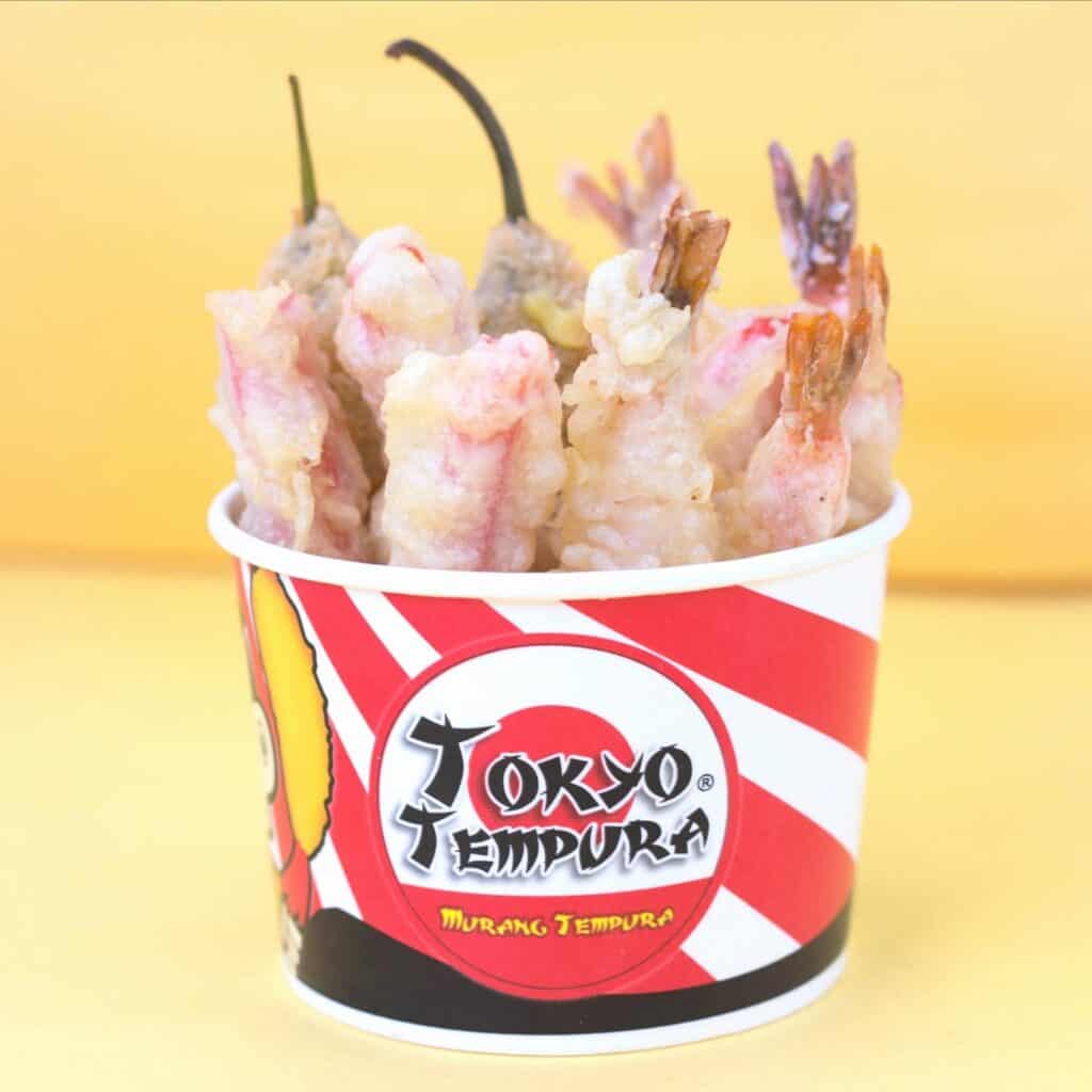 Can't choose between kani or shrimp tempura? then try this Imperial Mix