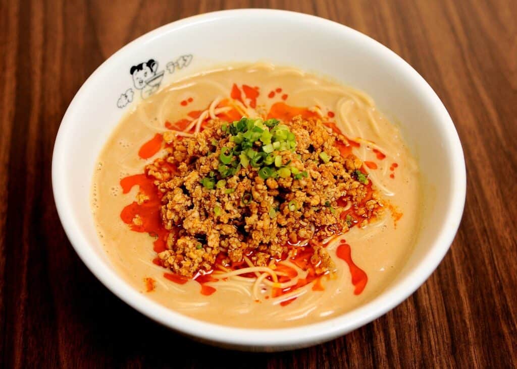 Spicy foods fanatics would love this Spicy Tan tan ramen served at Ajisen Ramen