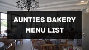 aunties bakery menu prices philippines