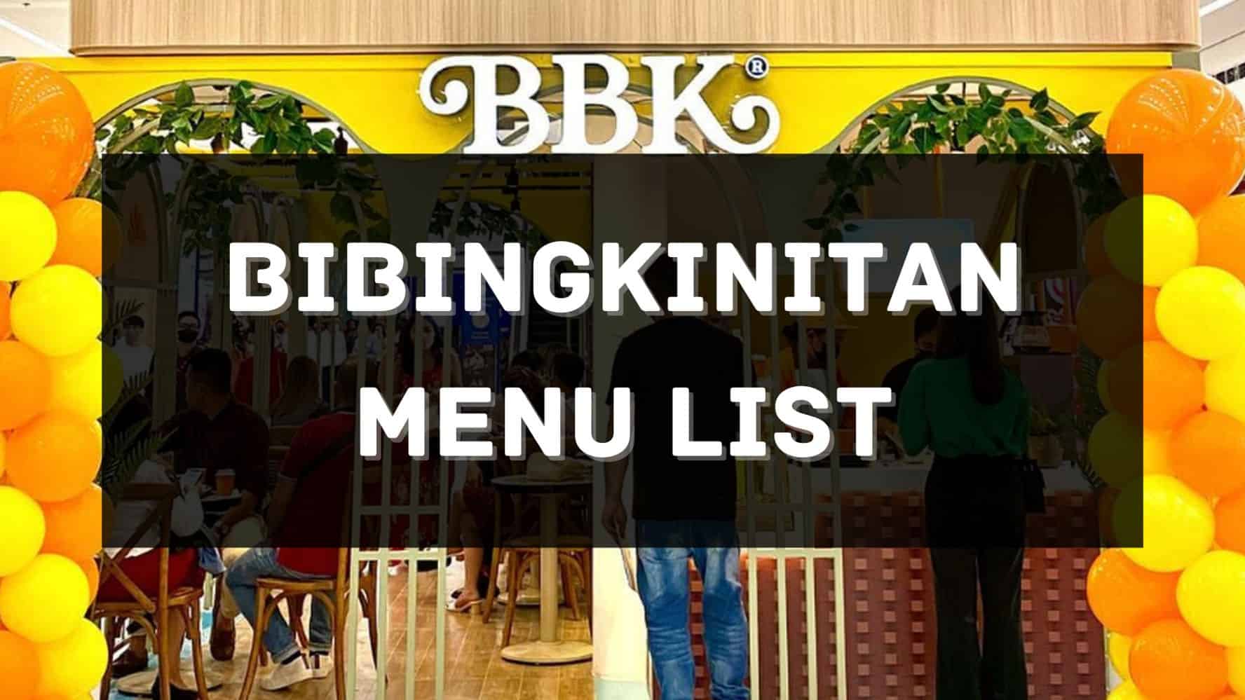 bibingkinitan menu prices philippines