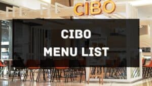 cibo menu prices philippines