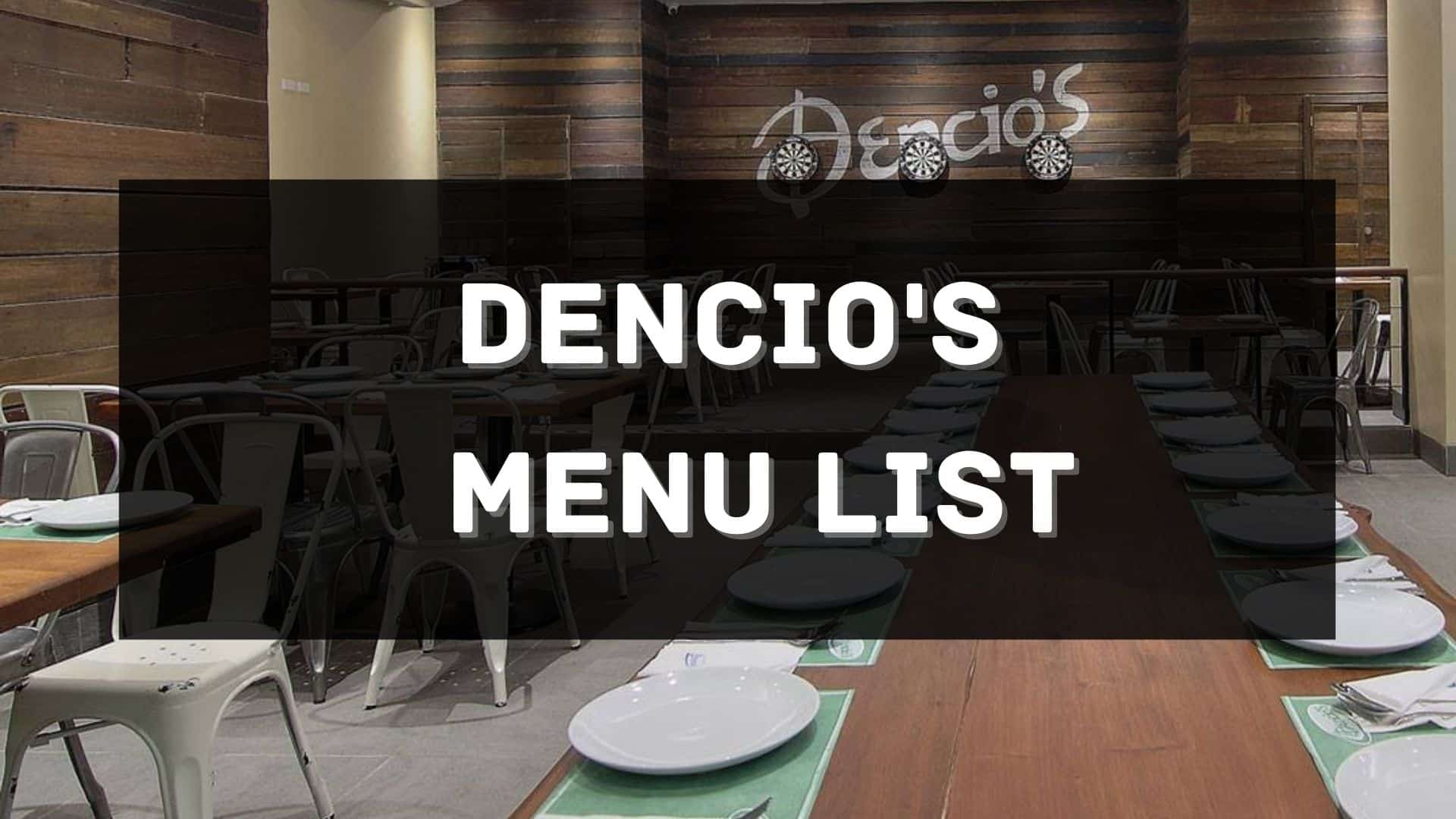 dencios menu prices philippines