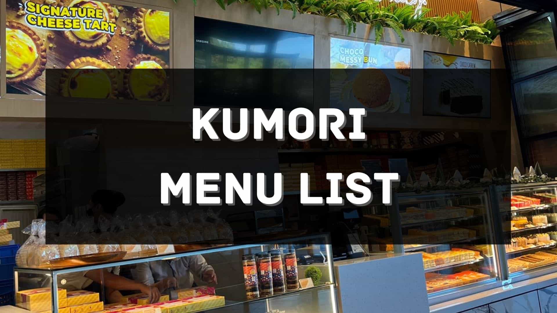 kumori menu prices philippines