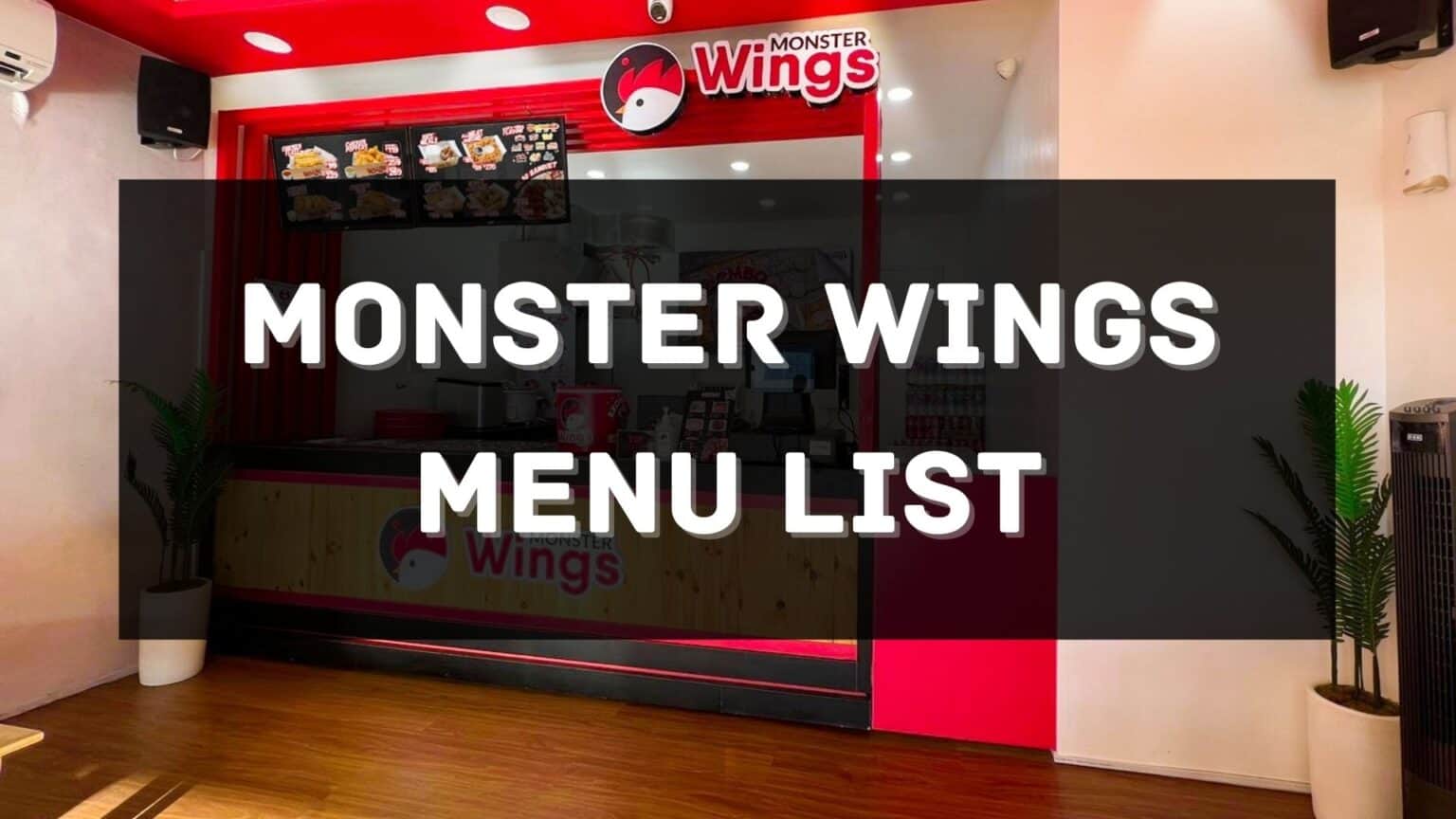 Monster Wings Menu Prices Philippines 2026 [Updated] — All About ...