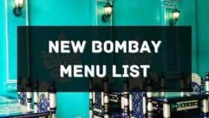 new bombay menu prices philippines