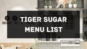 tiger sugar menu prices philippines