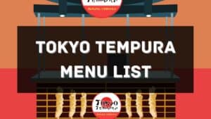 tokyo tempura menu prices philippines