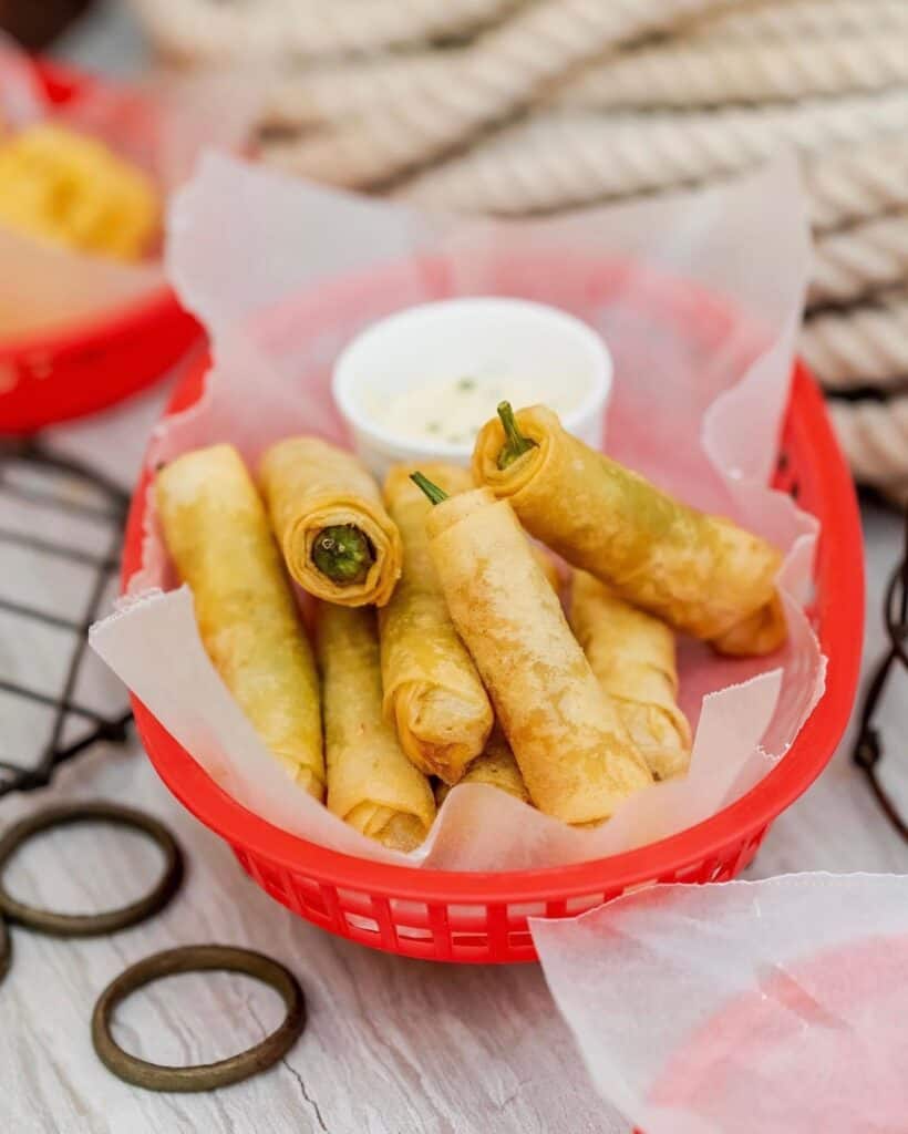 Add this to your meal as your appetizer, the dynamite sticks to spice up your meal