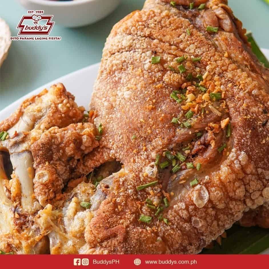 Crispy Pata is a best-seller menu dish in Buddy's