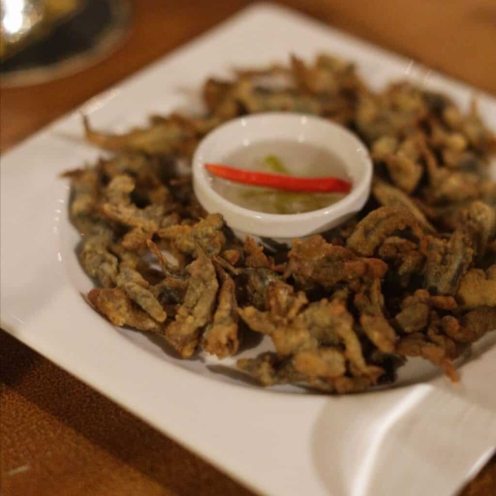 Crispy dilis as your appetizer, why not?