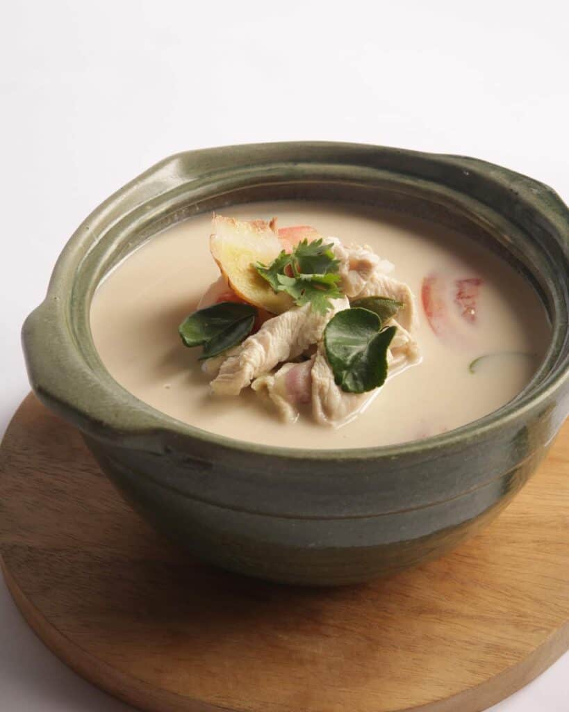 Chicken with Coconut Soup