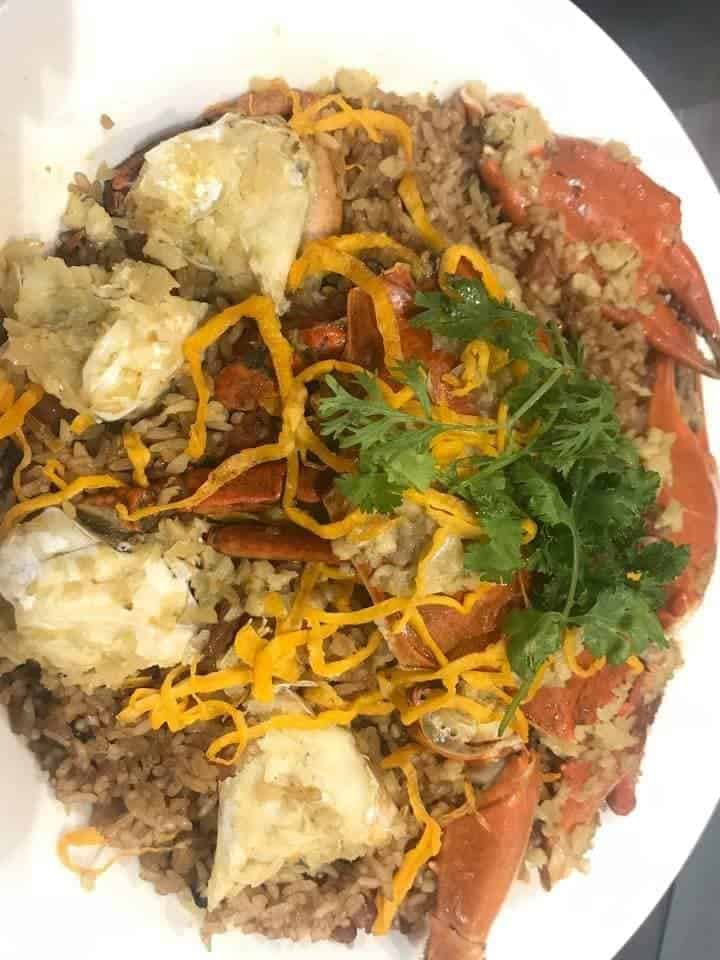 Glutinous Crab Rice