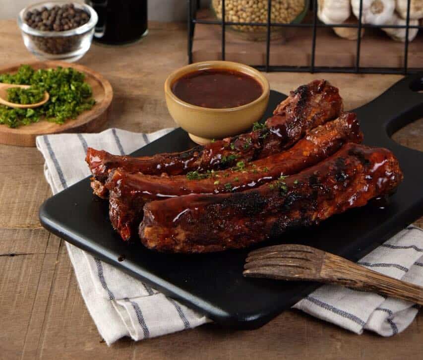 Affordable BBQ ribs