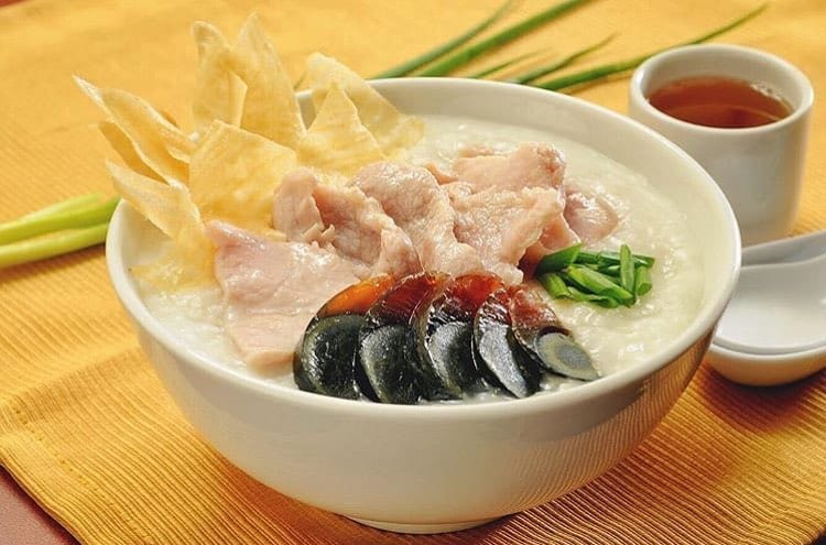 Pork with Century Egg Congee ideal for cold weather