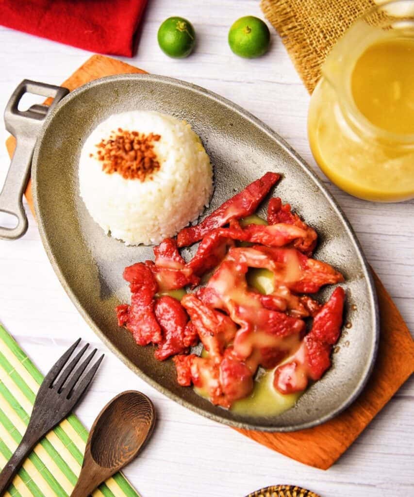 Have some sizzling tocino