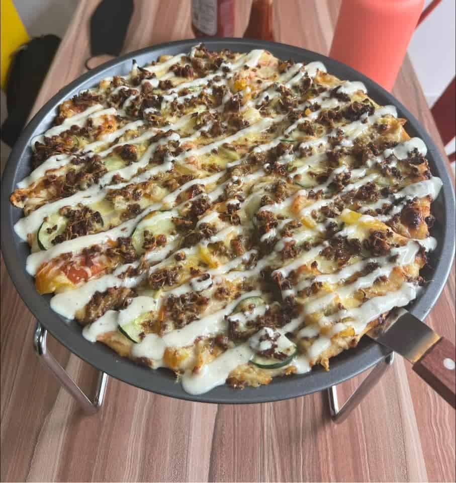 Most popular pizza flavor to their customers is the Shawarma Pizza