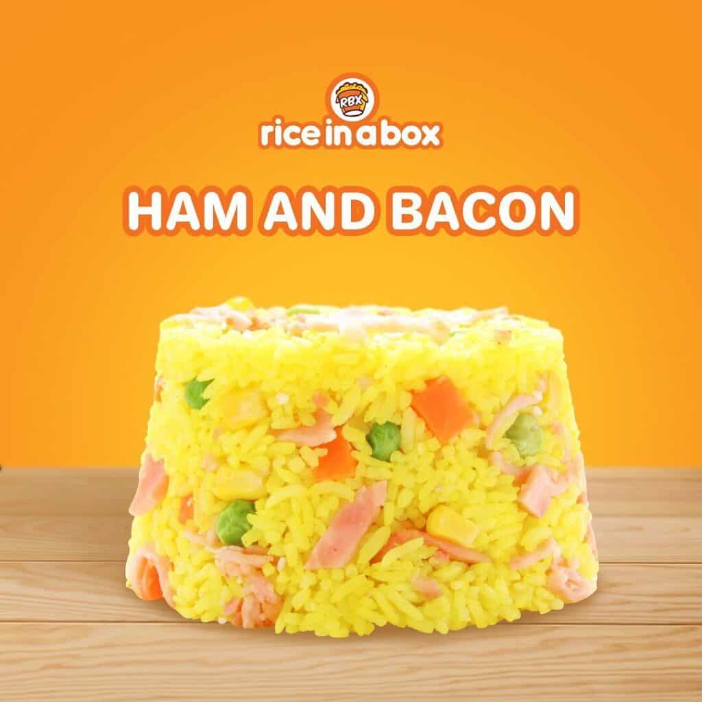 Love the classics? try this Ham and Bacon Chowfan of Rice in a Box