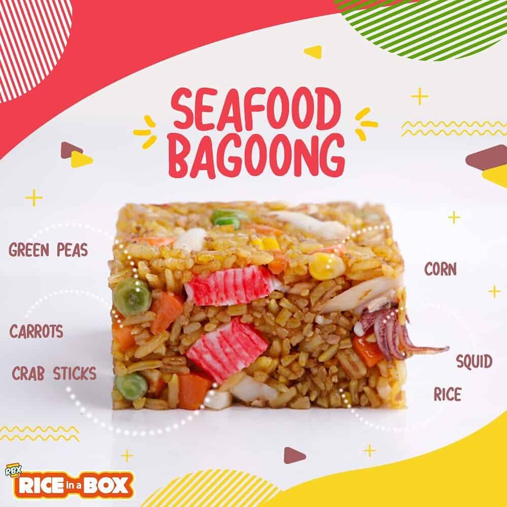 Anatomy of Seafood Bagoong chowfan