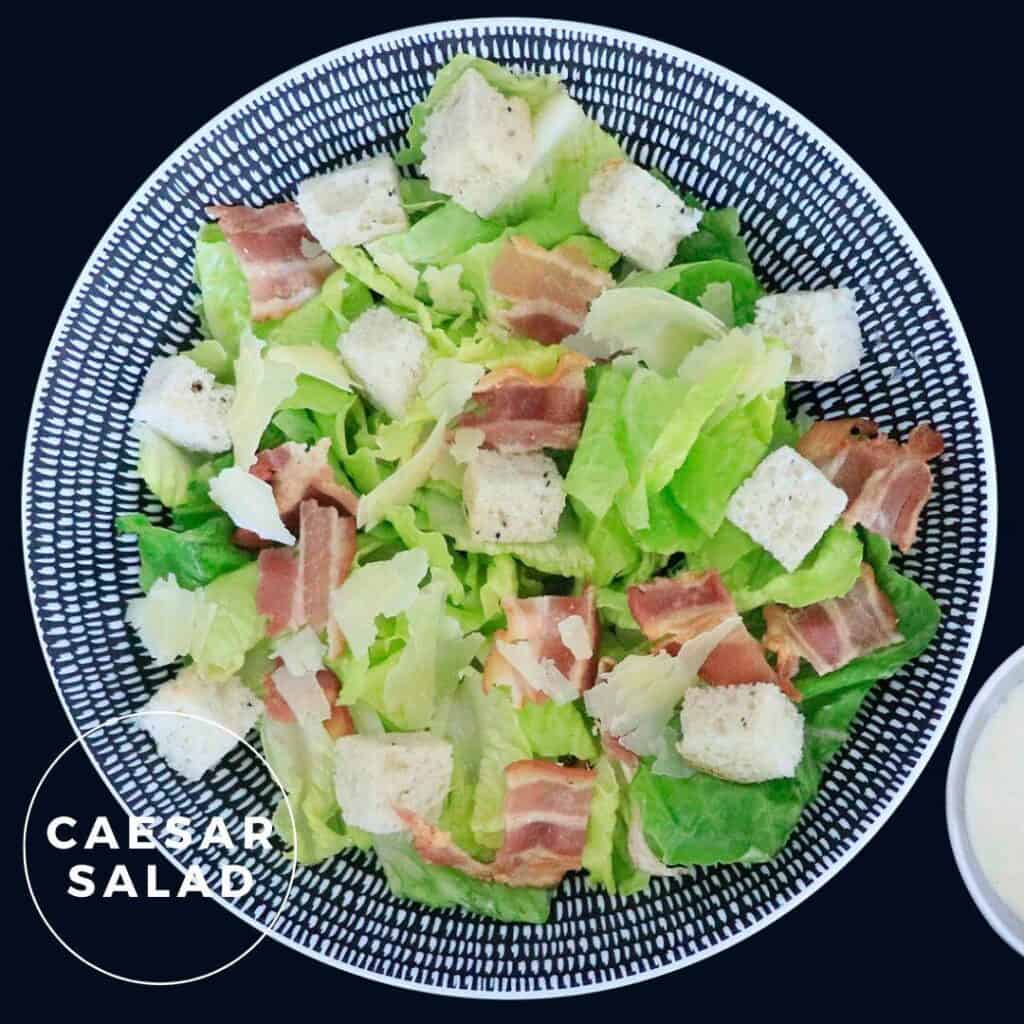 Caesar Salad dish menu of S Kitchen