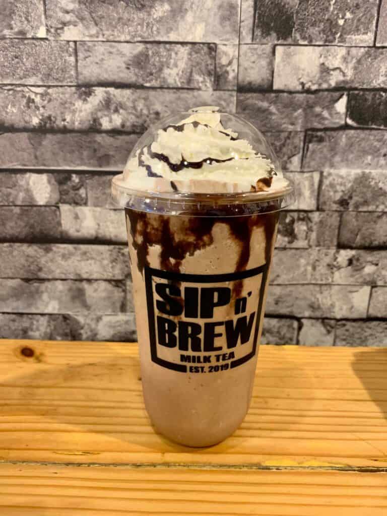 Ice blended for people who are not milk tea fanatics, presenting Mocha Frappe of Sip n Brew