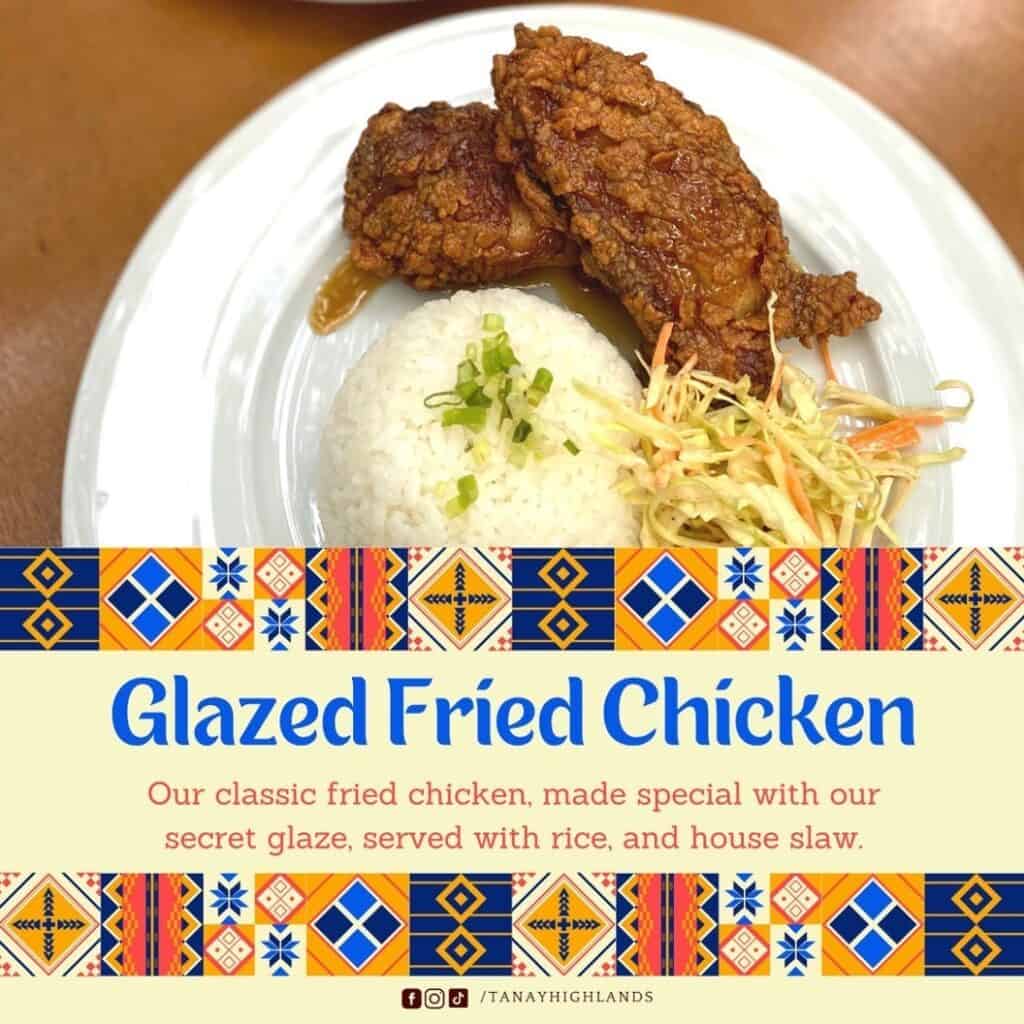 Glazed Fried Chicken in Tanay Highlands