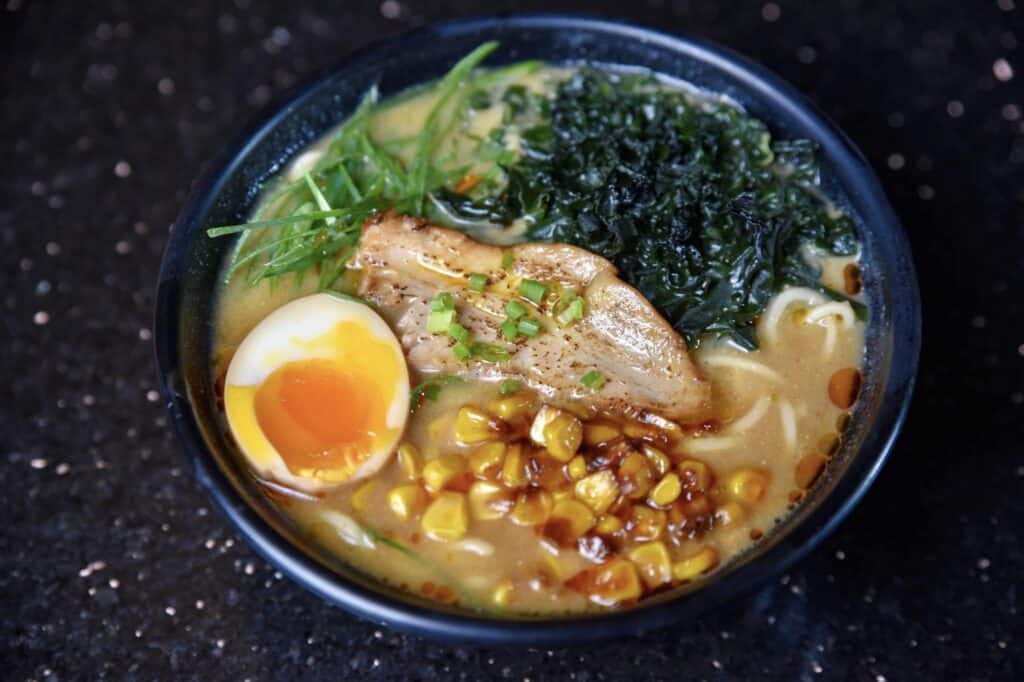 Freshly cooked ramen is what Teppanya will serve on your table.