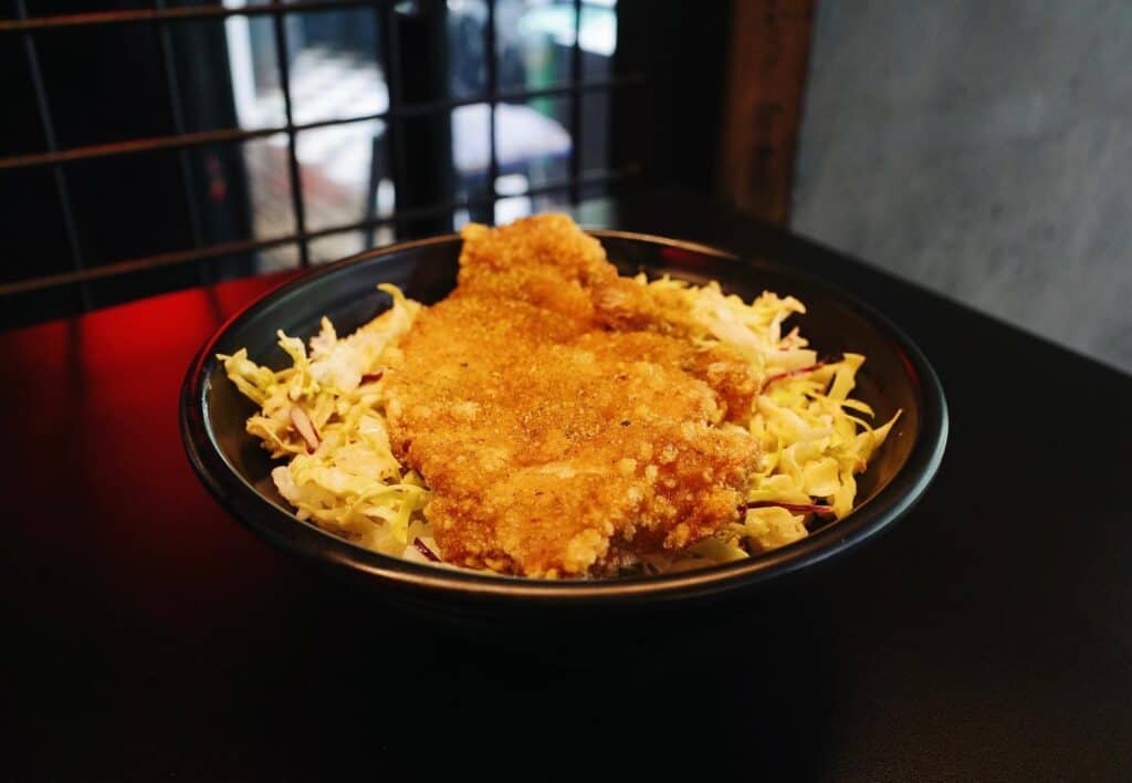 Curry Spiced Pork Bowl