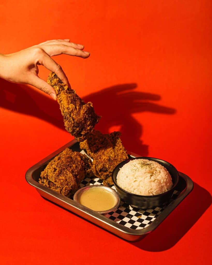 Fried Chicken Meal will make your hunger strike fully satified!
