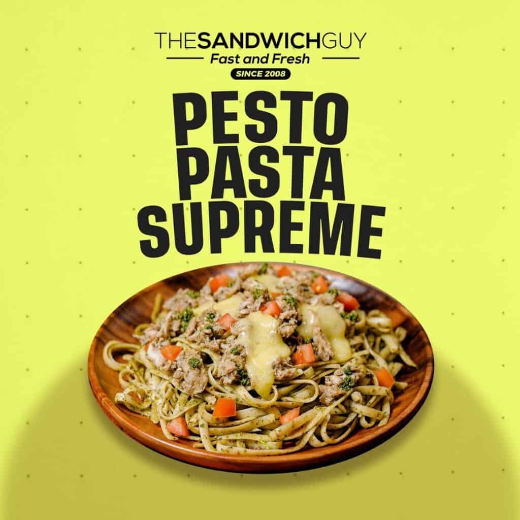 Have some Pesto Pasta Supreme