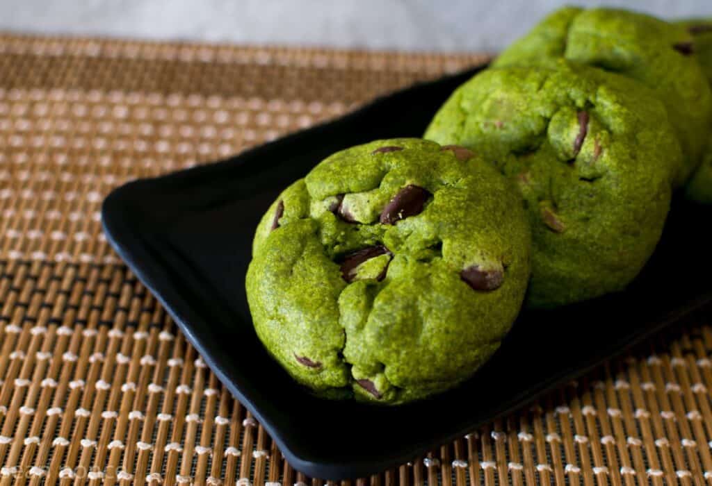Matcha flavored soft cookies, why not?
